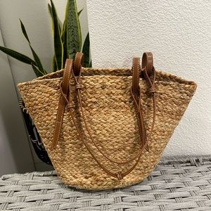 Zara Woven Basket Bag